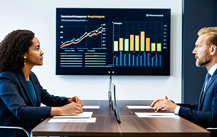A diverse team of professional business leaders in modest business suits, fully clothed, and appropriate attire, engaged in a focused discussion around a sleek conference table in a modern, brightly lit office. A large display screen in the background shows abstract, clean data visualizations representing strategic insights and global connectivity. The scene emphasizes collaboration, clear communication, and the understanding of complex business nuances. Professional photography, high quality, perfect anatomy, correct proportions, natural pose, well-formed hands, proper finger count, natural body proportions, safe for work, appropriate content, family-friendly.