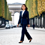 무역영어 학습 자료의 체계적 정리법 - **

"A sophisticated Parisian businesswoman in a tailored business suit, strolling along the Champs-...