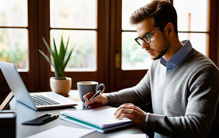 무역영어 실기시험 대비에서 자주 묻는 질문 - **Prompt:** A diverse group of four professionals (e.g., one appearing French, one American, one of ...