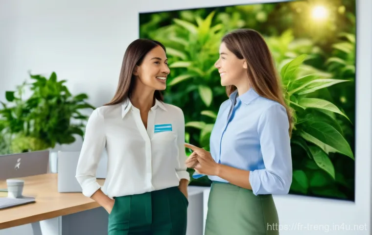 무역영어 시험에서 자주 나오는 문제 유형 - **Prompt: Global Virtual Business Collaboration**
    A diverse group of five professionals (mixed g...