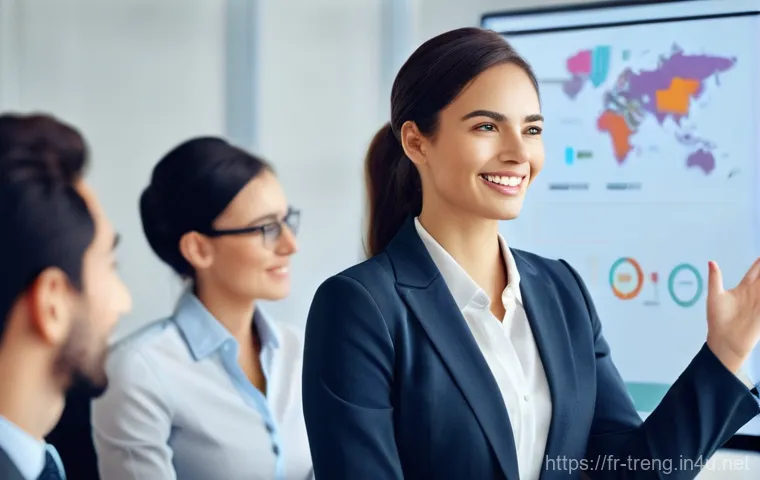 무역영어 자격증의 직무 적용과 효과 분석 - **Prompt 1: Global Business Collaboration**
"A diverse group of five professionals from differen... 무역영어 자격증의 직무 적용과 효과 분석 - **Prompt 1: Global Business Collaboration**
"A diverse group of five professionals from differen...